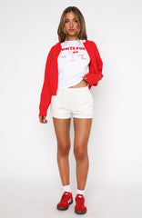 Miles Away Low Rise Shorts Grey Marle