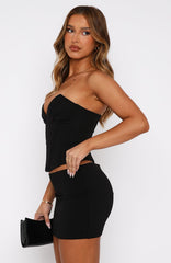 Holiday Magic Bustier Black