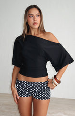 Marrakech Moments Top Black