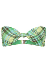 Ocean Baby Bikini Top Citrus Check