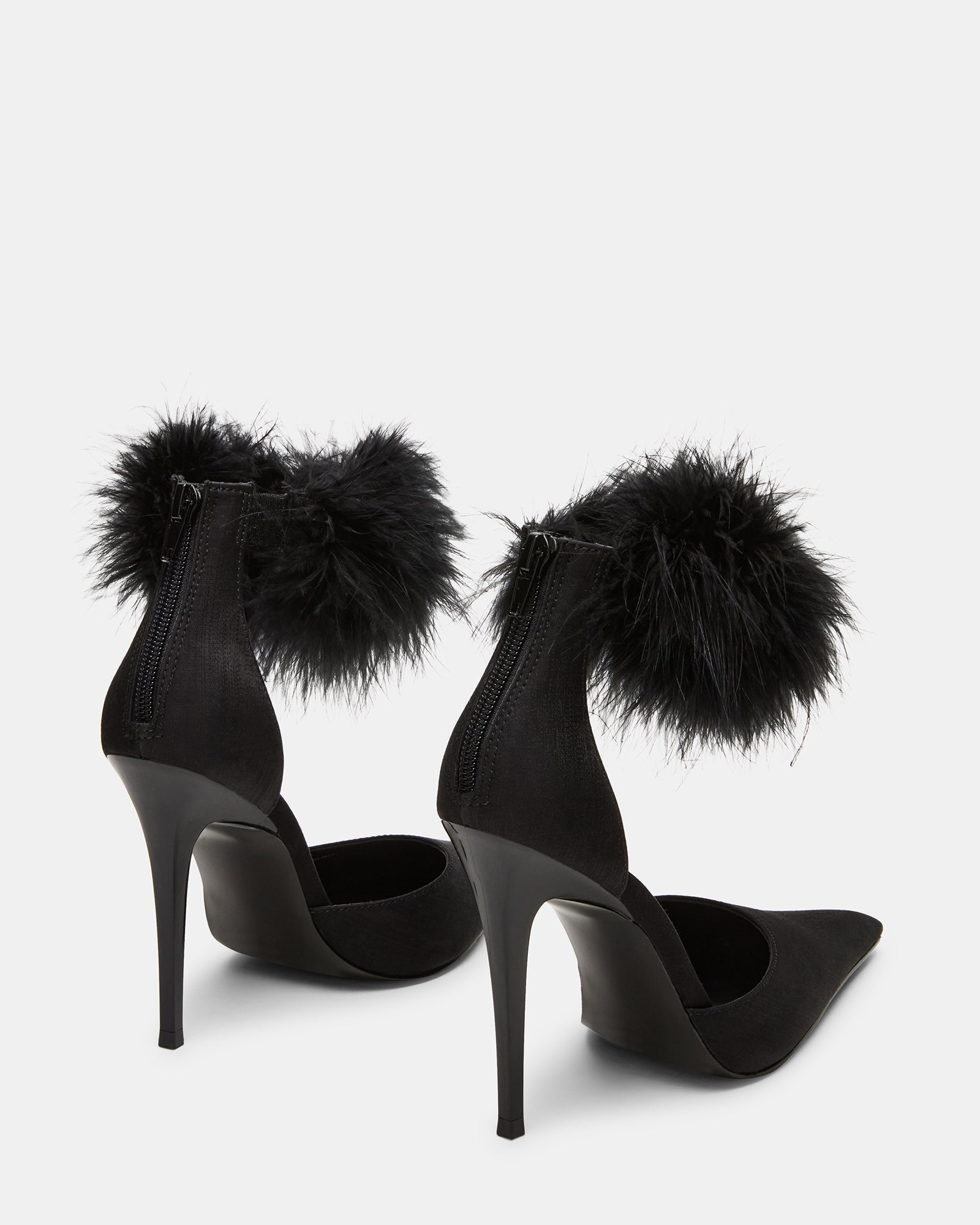 ELUSIVE BLACK SATIN
